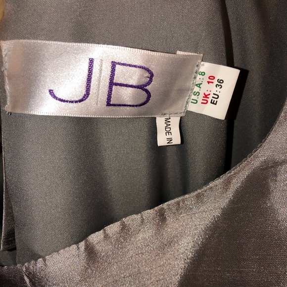 Jasmine Bridesmaid Silver dress SIZE: 8 - Picture 3 of 6